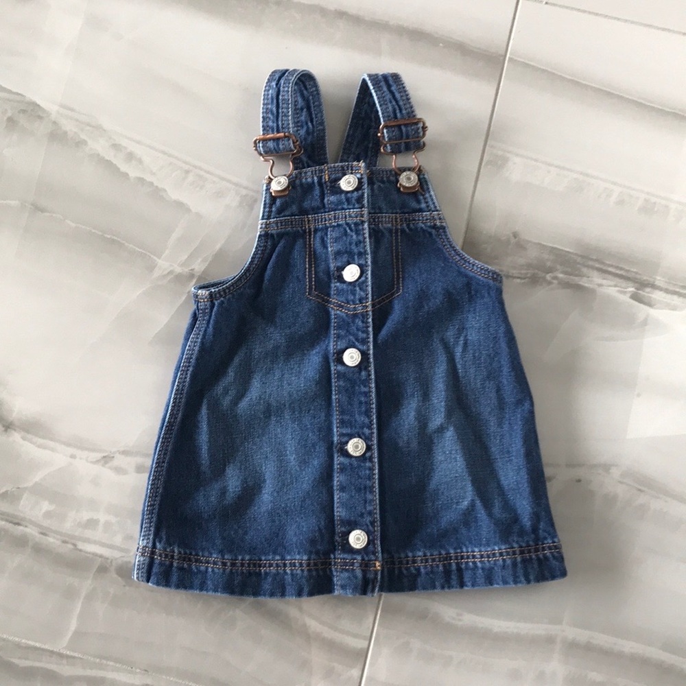 Demi overall babyGap dress